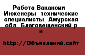 Работа Вакансии - Инженеры, технические специалисты. Амурская обл.,Благовещенский р-н